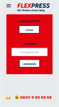 Mobile Screenshot of flexpress-kurierdienst.de